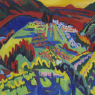 Hermann August Scherer, Paesaggio nel Mendrisiotto, 1926, Olio su juta, 110.5 × 126 cm, Kunst Museum Winterthur, Acquisto, 1966, Inv. KV 1012