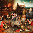 Hieronymus  Bosch, Trittico delle Tentazioni di sant’Antonio, 1500 circa, Olio su tavola, Lisbona, Museu Nacional de Arte Antiga | © DGPC/Luísa Oliveira