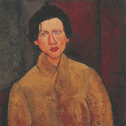 Amedeo Modigliani (Livorno,1884 - Parigi, 1920), Ritratto di Chaïm Soutine, 1916, Olio su tela, 100 x 65 cm, Parigi, Collezione privata