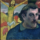 Paul Gauguin, Autoritratto con Cristo giallo, 1890‐91, Olio su tela, cm 38 × 46 | © RMN‐Grand Palais (Musée d'Orsay)/René‐Gabriel Ojéda‐Réuniondes Musées Nationaux/distr. Alinari