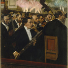 L’orchestra dell’Opéra, 1870 circa olio su tela; 56,5x46 cm 