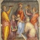 Pontormo (Jacopo Carucci; Pontorme, Empoli 1494-Firenze 1557), Sacra conversazione (Madonna di San Ruffillo), 1514, affresco staccato; cm 223 x 196. Firenze, Convento della Santissima Annunziata, Cappella di San Luca