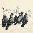 Il murales antirazzista di Banksy