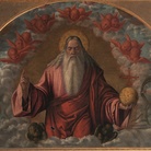 Vittore Carpaccio, Padre Eterno benedicente fra cherubini, Milano, Museo Diocesano