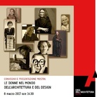 Le donne nel mondo dell'architettura e del design - Convegno