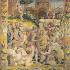 La coppa di Giuseppe ritrovata nel sacco di Beniamino, 1550-1553. Disegno e cartone di Agnolo Bronzino. Atelier di Nicolas Karcher. Roma, Presidenza della Repubblica
