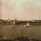 Canaletto (1697-1768), Il Chelsea College, la Rotonda, casa Ranelagh e il Tamigi, Londra, 1751, Olio su tela, 127 x 95.5 cm, La Habana (Cuba), Coleccion Museo Nacional de Bellas Artes