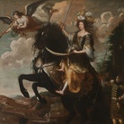 G. Luigi Buffi, Ritratto equestre di Maria Giovanna Battista di Savoia Nemours, 1670 ca, Palazzo Madama, Torino