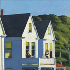 Edward Hopper, Second Story Sunlight, 1960, Olio su tela, 127.3 x 102.1 cm, Whitney Museum of American Art, New York, Purchase, with funds from the Friends of the Whitney Museum of American Art., Inv. N.: 60.54 | © Heirs of Josephine Hopper / 2019, ProLitteris, Zurich | Foto: © 2019. Digital image Whitney Museum of American Art / Licensed by Scala
