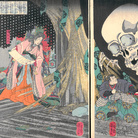 Kuniyoshi Utagawa, La principessa strega Takiyasha e lo scheletro del padre, 1844 circa