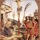 Crocifisso tra i santi Girolamo e Cristoforo
