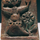A. Derain, Placca con figure e fiori, s.d.; bronzo, h. cm 13