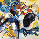 Wassily Kandinsky, Macchia nera I, 1912. Museo Russo di Stato, San Pietroburgo © Wassily Kandinsky, by SIAE 2014