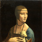 Leonardo da Vinci, Dama con l’Ermellino, 1487-1490 circa, Olio su tavola, 40.3 x 54.8 cm, Museo Nazionale di Cracovia