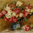 Pierre-Auguste Renoir, Roses dans un vase, 1900 | Courtesy Kunsthaus, Zurigo