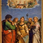 Raffaello, Estasi di Santa Cecilia, 1516, olio su tela