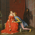 Jean-Auguste-Dominique Ingres (Montauban, 1780 - Paris, 1867), Paolo e Francesca sorpresi da Gianciotto, 1819, Olio su tela, 50.3 x 40.7 cm, Angers, Musée des Beaux-Arts