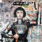 Andrea Chisesi, Santa Giovanna D'Arco, 2020, 60 × 80 cm