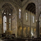 Interno della Basilica di Santa Croce con l’altare maggiore | © Museo Galileo, Firenze / Opera di Santa Croce