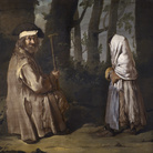 Giacomo Ceruti detto il Pitocchetto, Due poveri in un bosco (L’incontro nel bosco), 1730-1735 circa olio su tela, 156 x 190 cm | Courtesy Pinacoteca Tosio Martinengo, Brescia