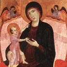 Madonna in trono con Bambino e due angeli (Madonna Gualino)