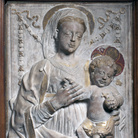 Gregorio di Lorenzo, Madonna con Bambino, marmo, altezza 49 cm. Roma, Fondazione Dino ed Ernesta Santarelli