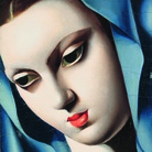 Tamara de Lempicka, La Vierge bleue, 1934. Olio su tavola, 20x13,5 cm. Collezione privata © Tamara Art Heritage. Licensed by MMI NYC/ ADAGP Paris/ SIAE Roma 2015