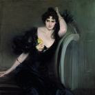 Giovanni Boldini, Gertrude Elizabeth (nata Blood), Lady Colin Cambell, 1894, Olio su tela, Londra, National Portrait Gallery, Dono di Winifed Brooke Alder per volere di Lady Colin Cambell