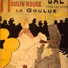 Henri de Toulouse-Lautrec, Moulin Rouge, La Goulue, 1891, litografia a colori, manifesto