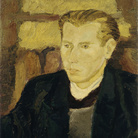 Bruno Cassinari, Ritratto di Ernesto Treccani, 1941, Olio su tavola, 60 x 45 cm, Collezione Giuseppe Iannaccone, Milano