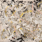 Jackson Pollock, Number 27, 1950. Olio, smalto e pittura di alluminio su tela, 124,6 x 269,4 cm