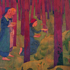 Paul Sérusier, L’Incantesimo (Il bosco sacro), 1891, Olio su tela, 91,5 x 72 cmQuimper, Collection du Musée des Beaux‐Arts | © Musée des Beaux‐Arts, Quimper
