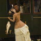 Italo Nunes Vais, Ancora un bacio, 1885 circa, Olio su tela, 105 x 65 cm, Novara, Galleria d'Arte Moderna Paolo e Adele Giannoni