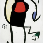 Joan Miró, Femme dans la rue, 1973, olio, guazzo e acrilico su tela, 195x130 cm