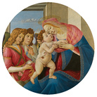 Sandro Botticelli, The Virgin and Child with Two Angels, c.1490, Gemäldegalerie der Akademie der Bildenden Künste Vienna | Image courtesy Gemäldegalerie der Akademie der Bildenden Künste Vienna