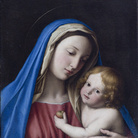 Giovan Battista Salvi (detto il Sassoferrato), Madonna con Bambino, s.d., Olio su tela, 48.5 x 65 cm, Accademia Nazionale di San Luca, Roma