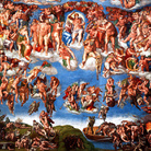 Michelangelo Buonarroti, Giudizio Universale, 1536-1541, 12.2 x 13.7 m, Cappella Sistina, Musei Vaticani, Roma