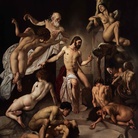 Roberto Ferri, GIUDIZIO UNIVERSALE, 2015-2016, Olio su tela, 208 x 310 cm | Courtesy of Roberto Ferri e Fondazione Stelline