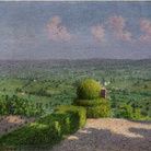 Angelo Morbelli, Colline del Monferrato, 1917. Olio su tela, 40 x 56,5 cm