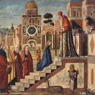 Vittore Carpaccio, Presentazione della Vergine al Tempio, 1502-1505, Olio su tela, Milano, Pinacoteca di Brera | © Su concessione del Ministero dei Beni e delle Attività Culturali e del Turismo