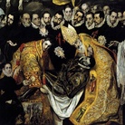 El Greco, La sepoltura del conte Orgaz, 1586, Olio su tela, Chiesa di Santo Tomé, Toledo