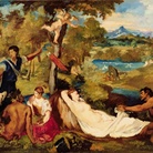 Édouard Manet (da Tiziano), Vénus du Pardo, 1854 circa olio su tela, 47x85 cm