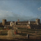 Bernardo Bellotto, Il Castello Sforzesco, Milano, 1744 circa, Olio su tela, 97.5 x 61 cm, The National Heritage Institute, Regional Historic Sites Management in České Budějovice, Castle Náměšť nad Oslavou