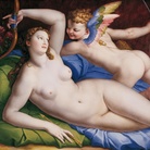 Venere, Cupido e Satiro