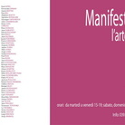 Manifesti per l'arte. L'arte nel manifesto