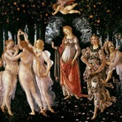 Sandro Botticelli, Primavera, 1482 circa, Tempera su tavola, 203 x 314 cm, Firenze, Galleria degli Uffizi