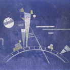 Vassily Kandinsky, Fragil (Fragile), 1931. Tempera su cartone, cm 34,7 x 48,4. Lascito Nina Kandinsky, 1981. © Centre Pompidou, MNAM?CCI / Service de la documentation photographique du MNAM / Dist. RMN? GP © Vassily Kandinsky by SIAE 2013