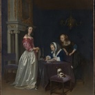 Gerard ter Borch, Curiosity, 1660/1662 ca., olio su tela, 76.2x62.2 cm