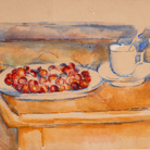 Paul Cézanne, Tasse et plat de cerises, 1890 | Courtesy of Fondazione Magnani-Rocca 2020