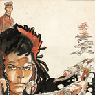 Hugo Pratt, Corto Maltese Le Etiopiche (copertina) | © 1978 Cong SA, Svizzera. Tutti i diritti riservati